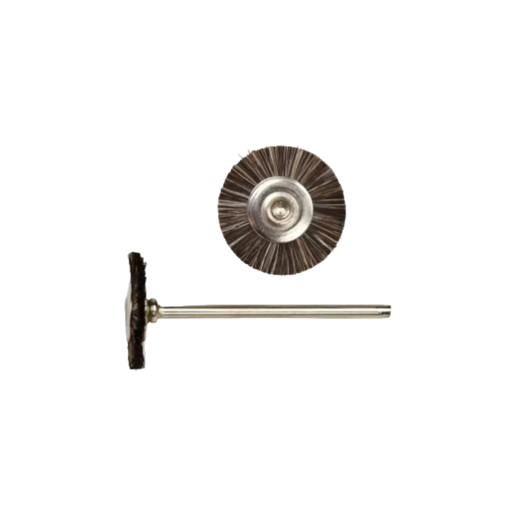 🆕 Oro Mounted Brushes - Grey Horse Hair Wheel