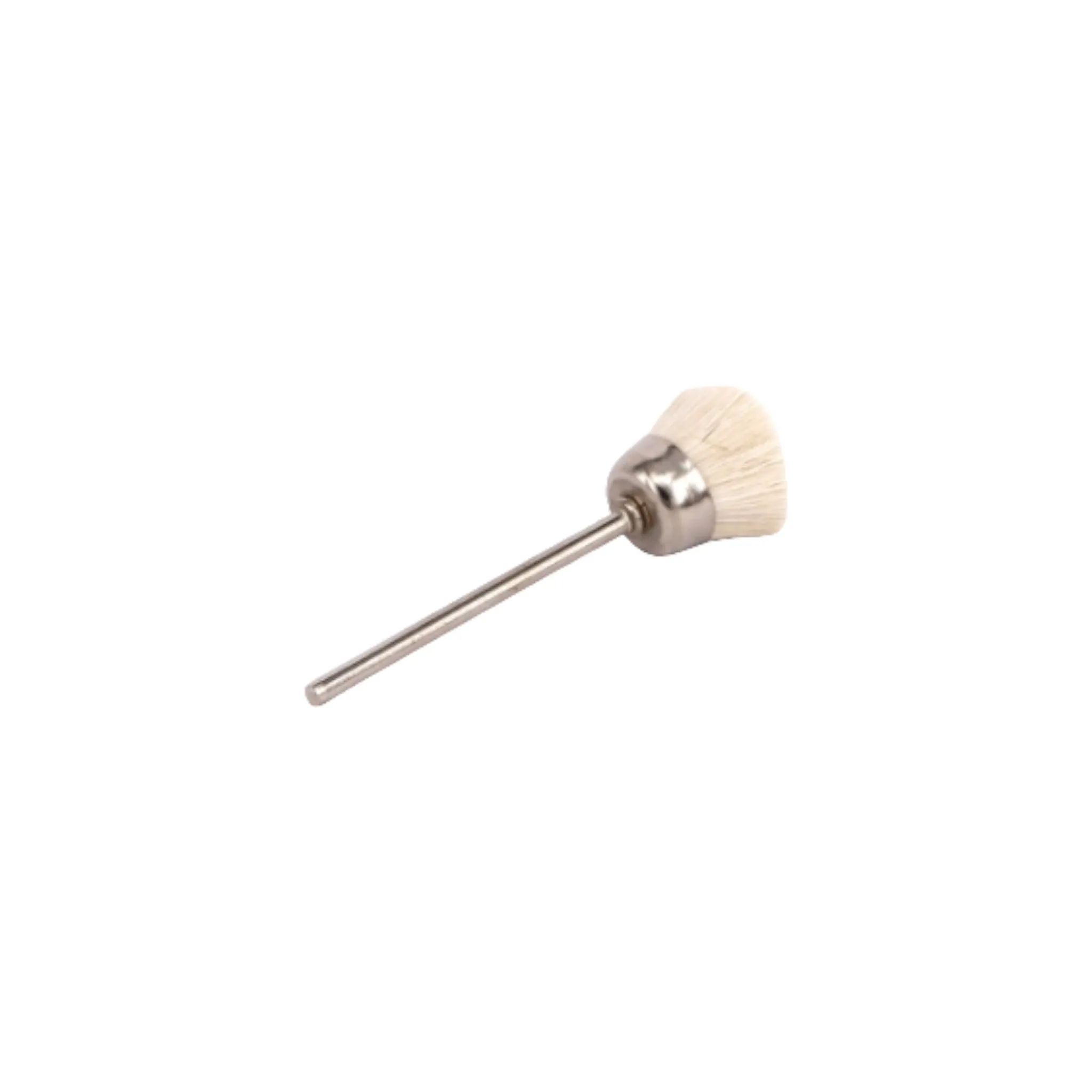 🆕 Oro Mounted Brushes - White Goats Hair Cup Brush