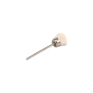 🆕 Oro Mounted Brushes - White Goats Hair Cup Brush