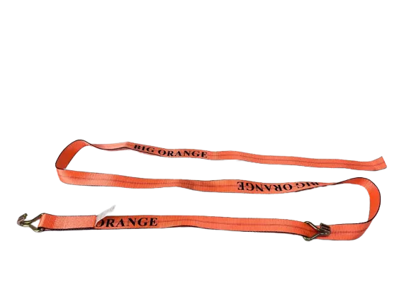 10FT Big Orange Replacement Wheel Strap  (Wire Hook)