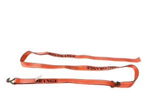 10FT Big Orange Replacement Wheel Strap  (Wire Hook)
