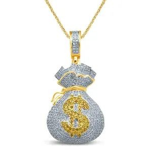 10K 1.13-1.16CT D-MONEY BAGS