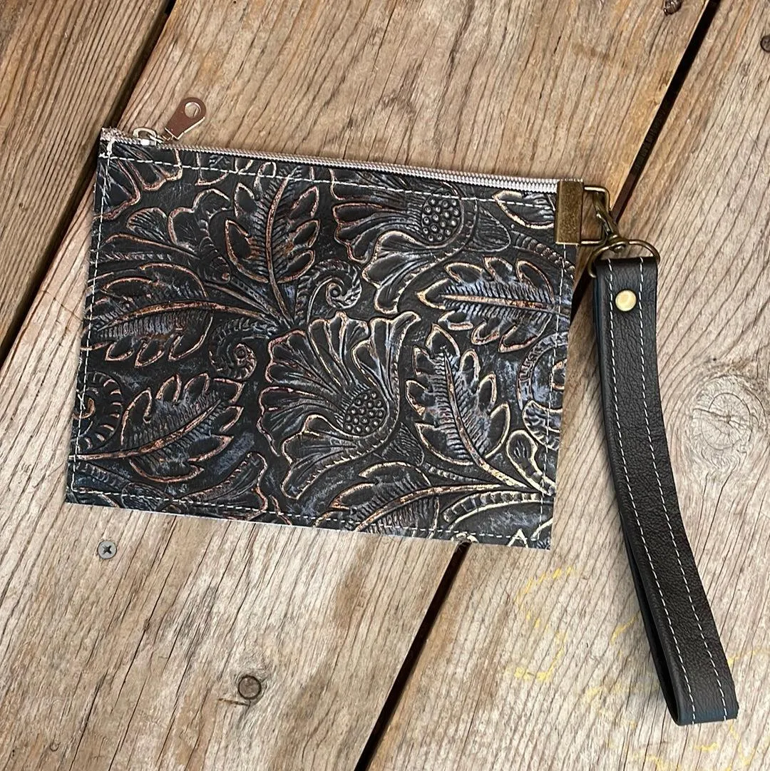 162 Make-up bag - Tricolor w/ Autumn Ash