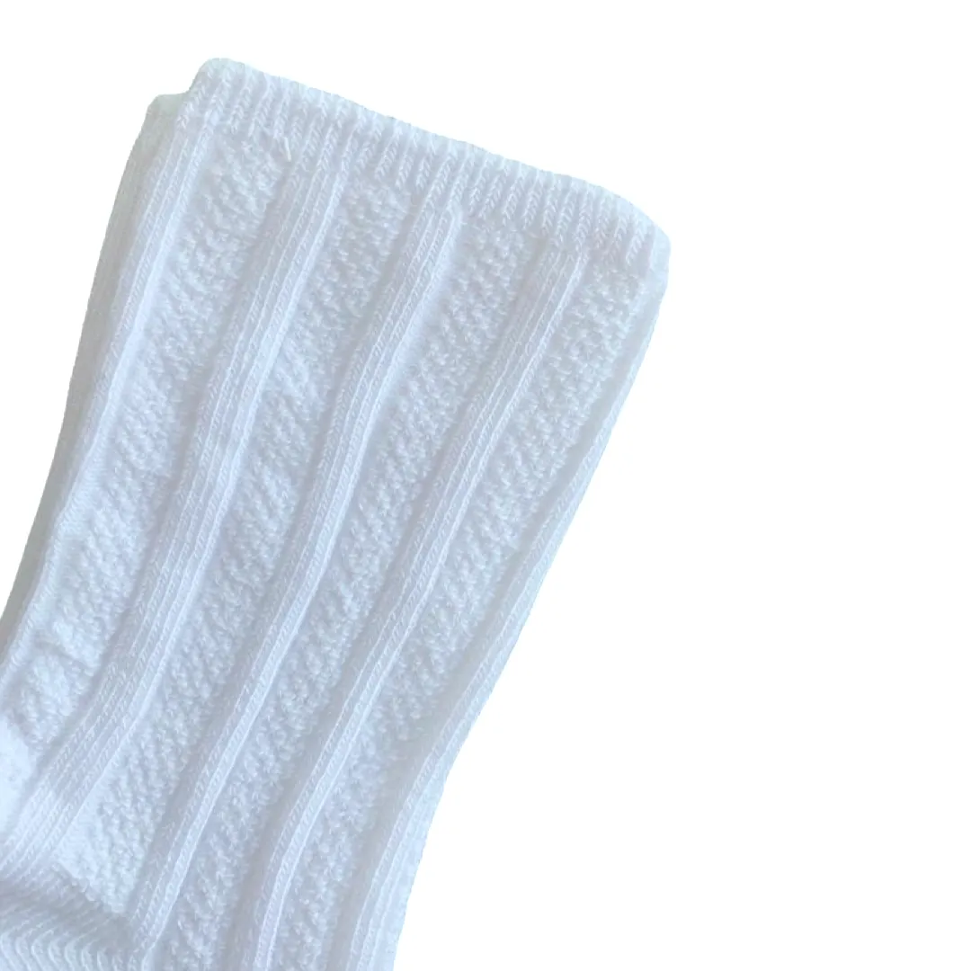 2 Pack Baby Socks White & Pink