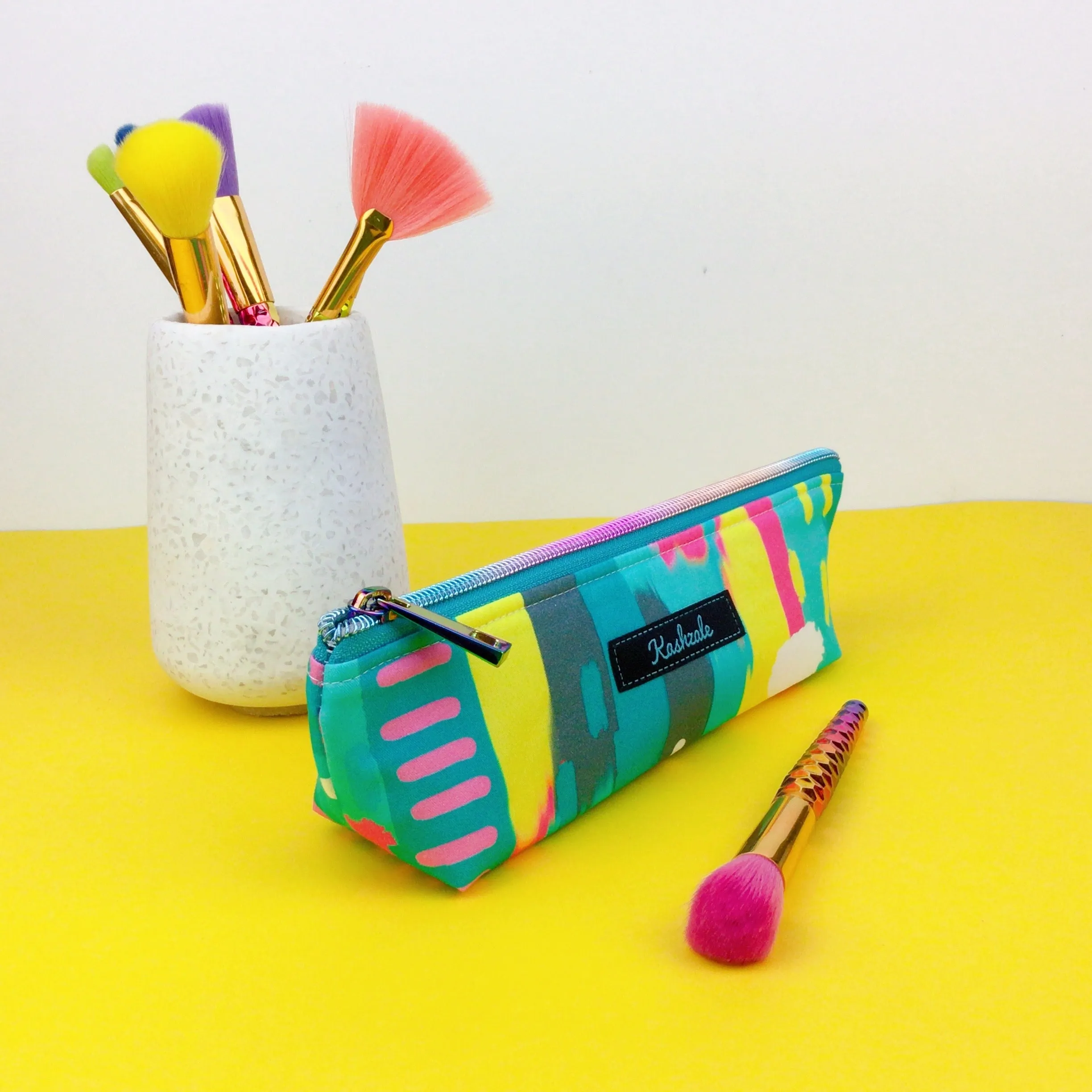 21st Party Makeup Brush Bag.