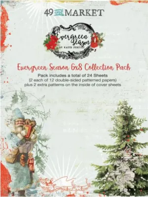 49 and Market 6x8 Evergreen Season Collection Pack