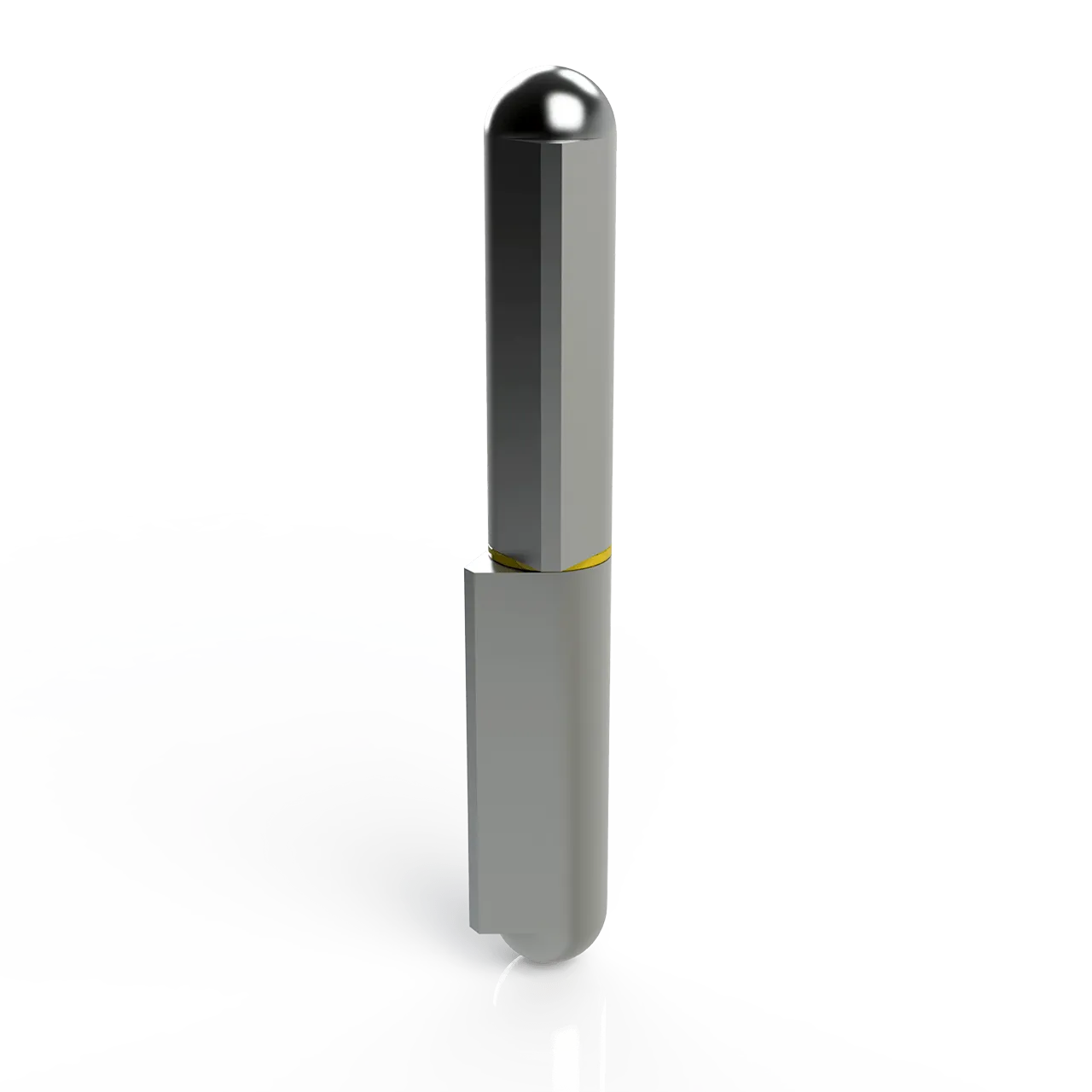 6" Aluminum Weld-on Hinge with SS Pin/Washer