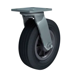 8" Flat Free Swivel Field Caster