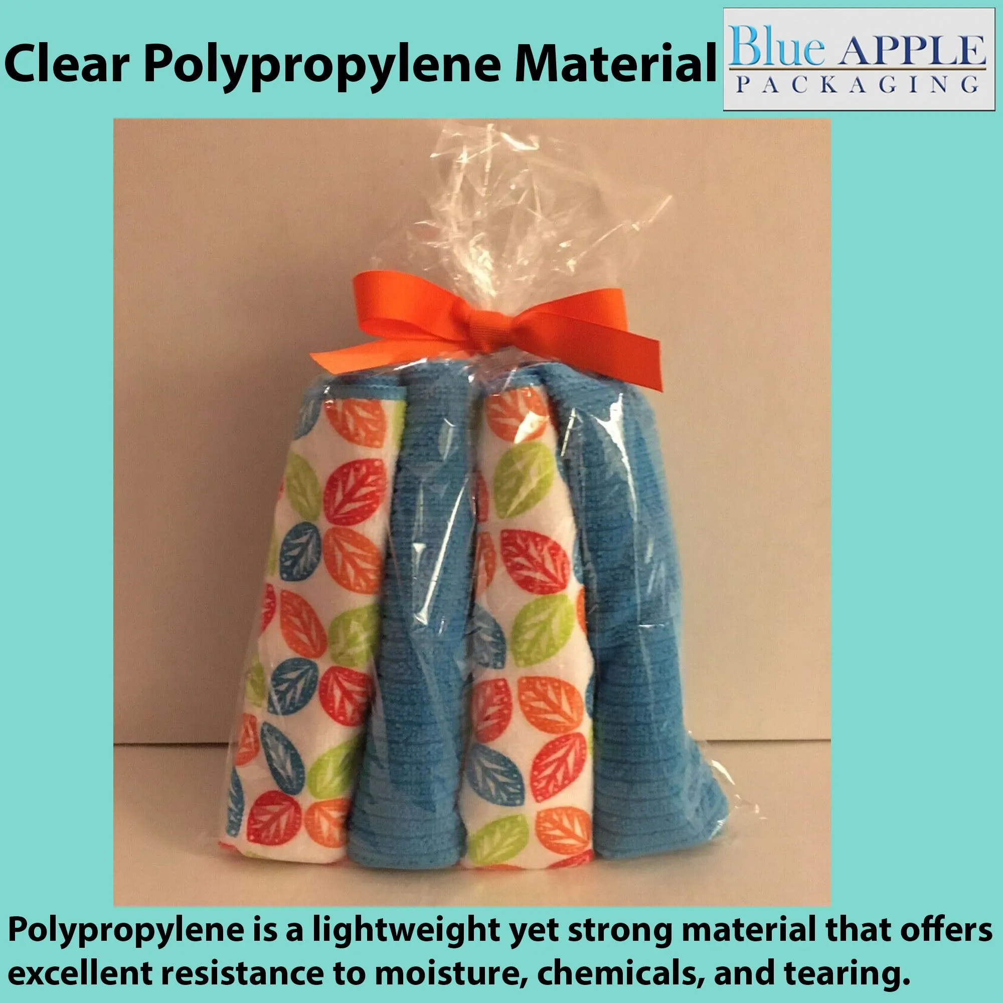 8X10 inches Polypropylene Bags 1.5 Mil Clear Flat
