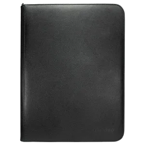 9-Pocket Vivid Zippered PRO-Binder Black