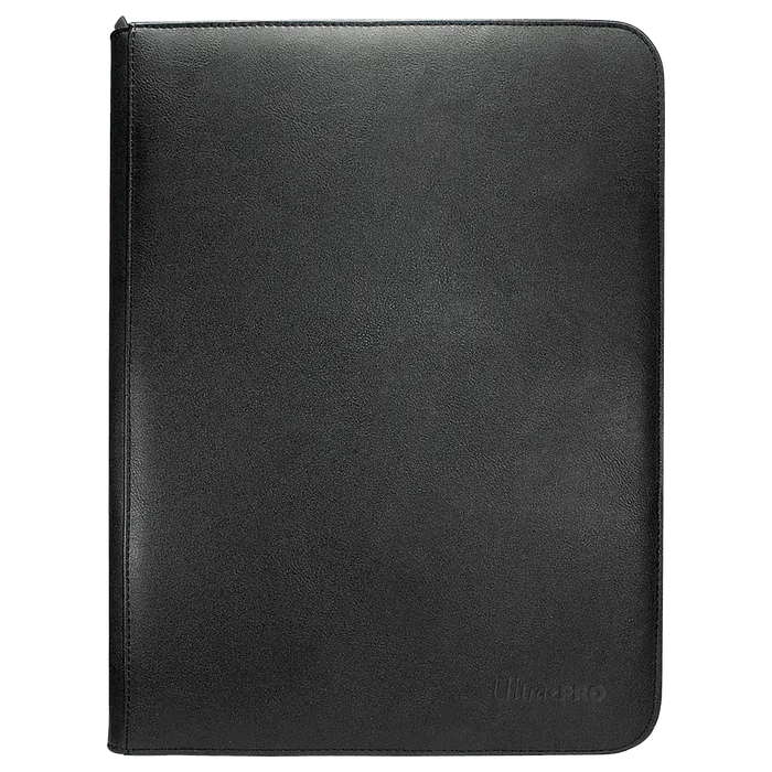 9-Pocket Vivid Zippered PRO-Binder Black
