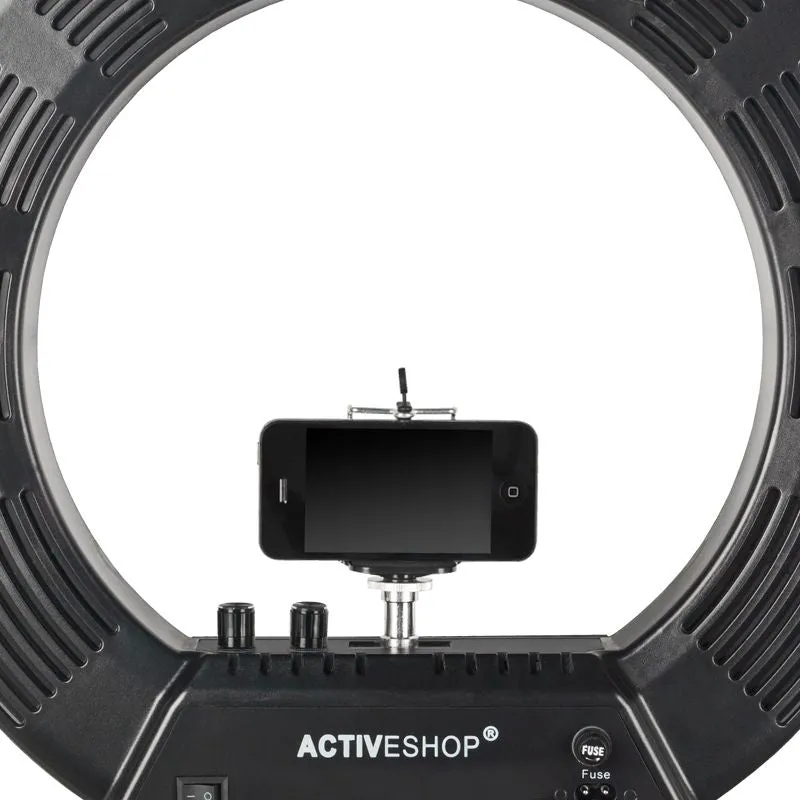 ACTIVESHOP Ring light 18 "48w led black   tripod