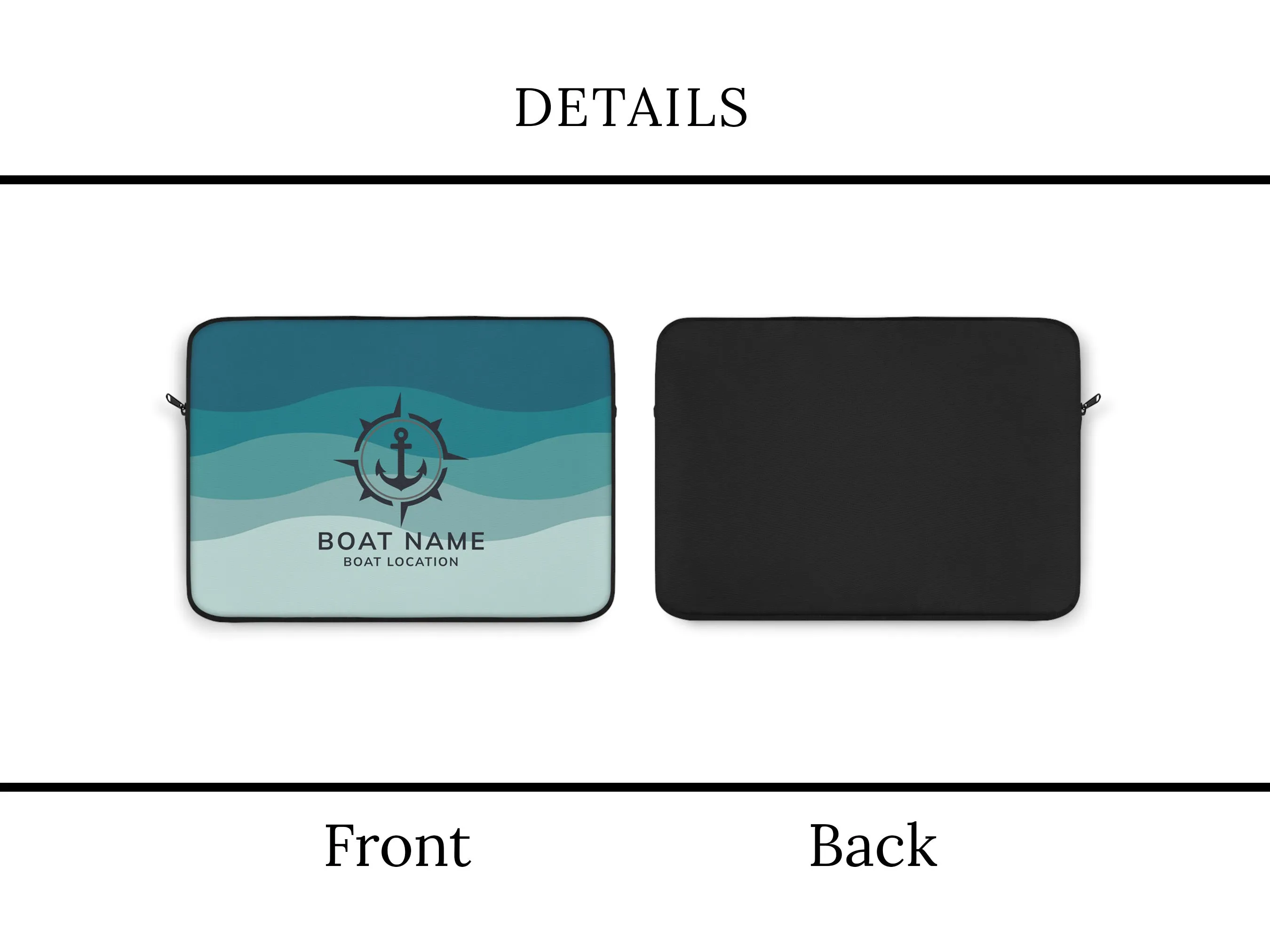 Anchor Laptop Sleeve | Upwind Design