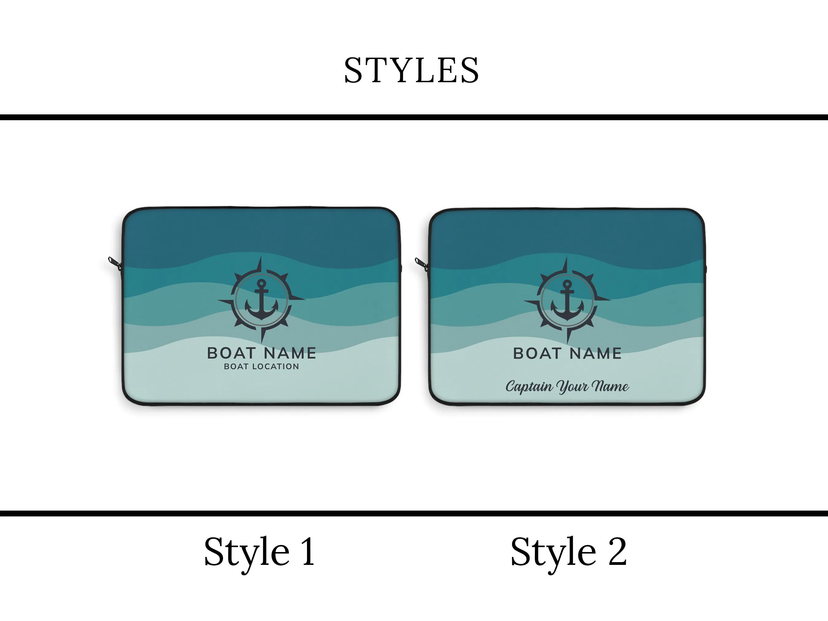 Anchor Laptop Sleeve | Upwind Design