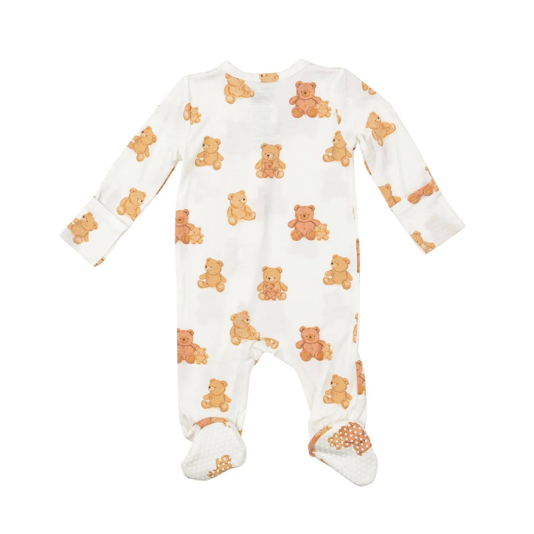 ANGEL DEAR- 2 WAY ZIPPER FOOTIE - TEDDY BEARS