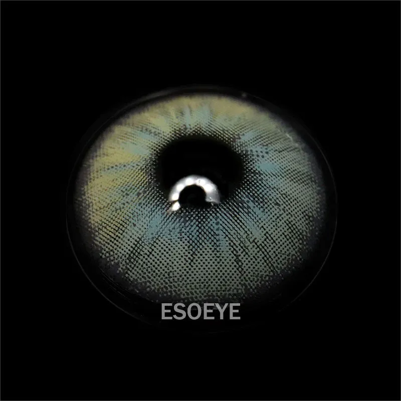Angeles Blue Grey Colored Contact Lenses Yearly