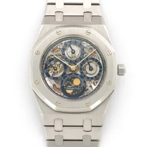 Audemars Piguet Platinum Royal Oak Skeleton Perpetual Watch