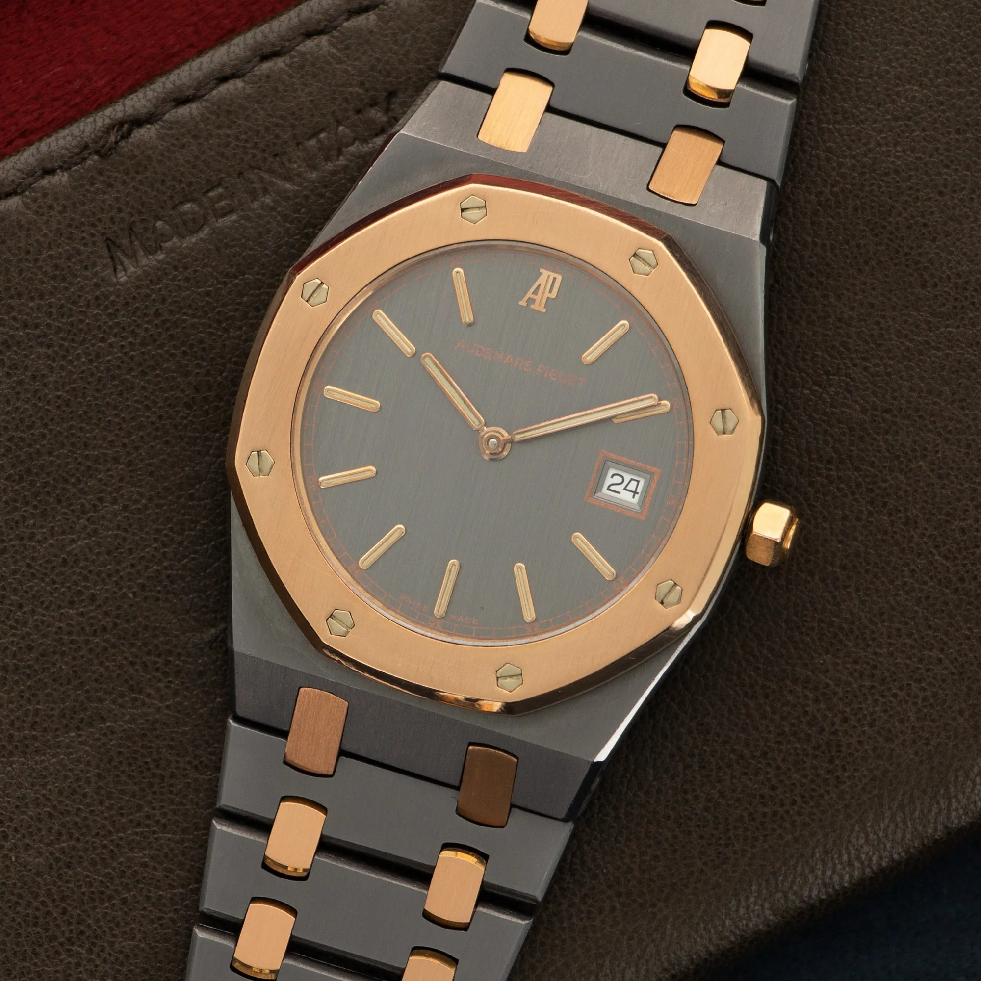 Audemars Piguet Tantalum & Rose Gold Royal Oak Watch