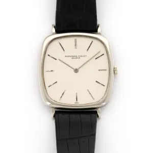 Audemars Piguet White Gold Cushion-Shaped Watch