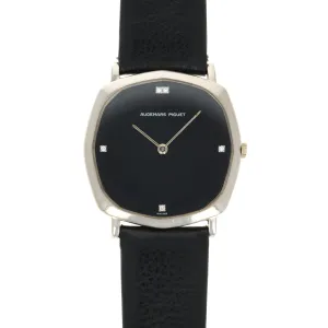 Audemars Piguet White Gold Diamond Strap Watch