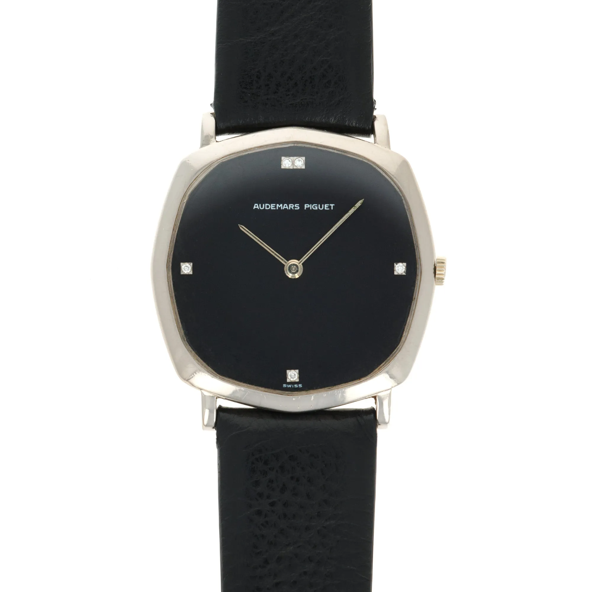 Audemars Piguet White Gold Diamond Strap Watch