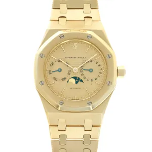 Audemars Piguet Yellow Gold Day-Date Moonphase Royal Oak Watch