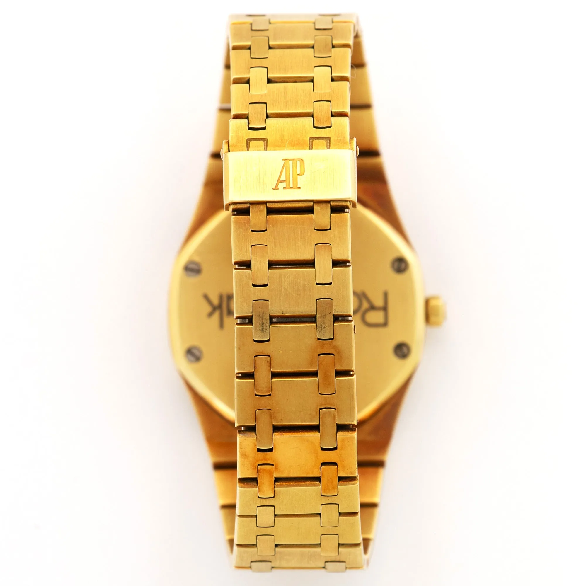 Audemars Piguet Yellow Gold Royal Oak Diamond Watch