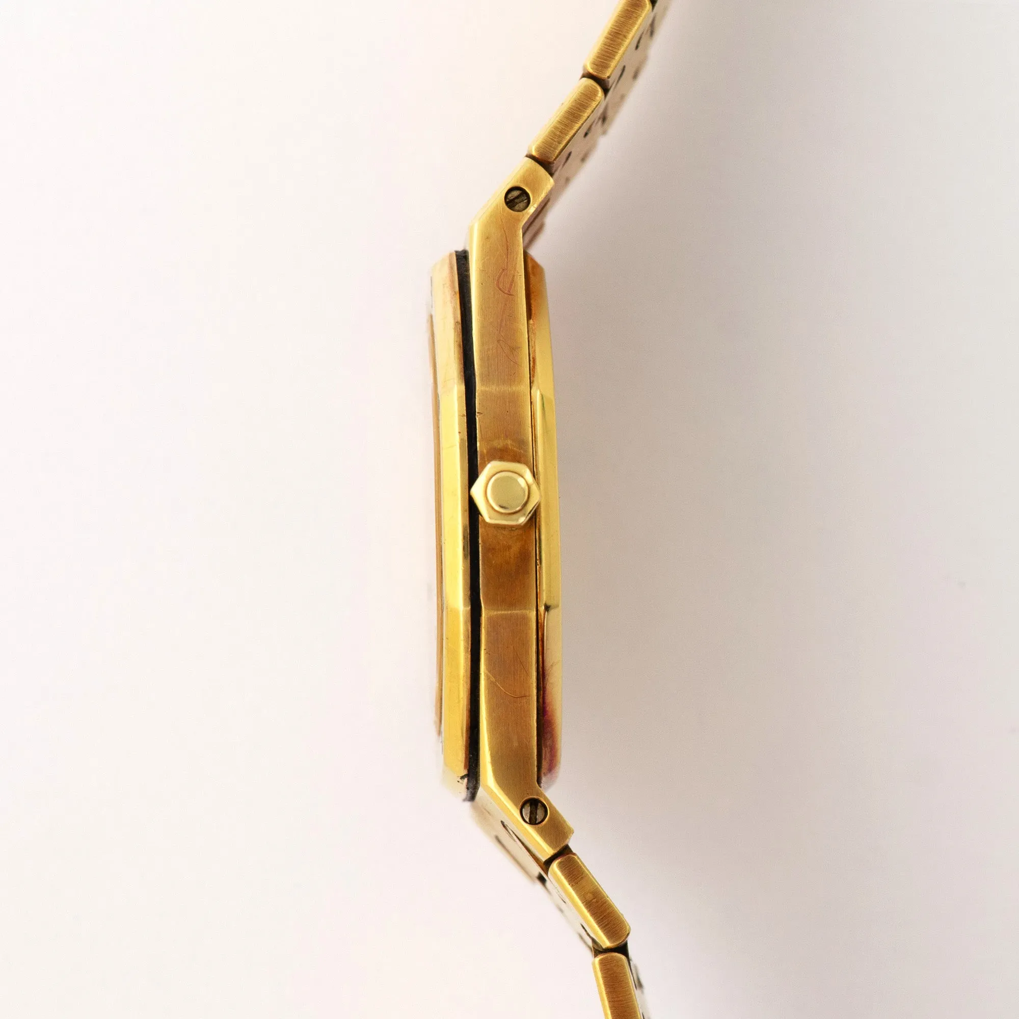 Audemars Piguet Yellow Gold Royal Oak Diamond Watch