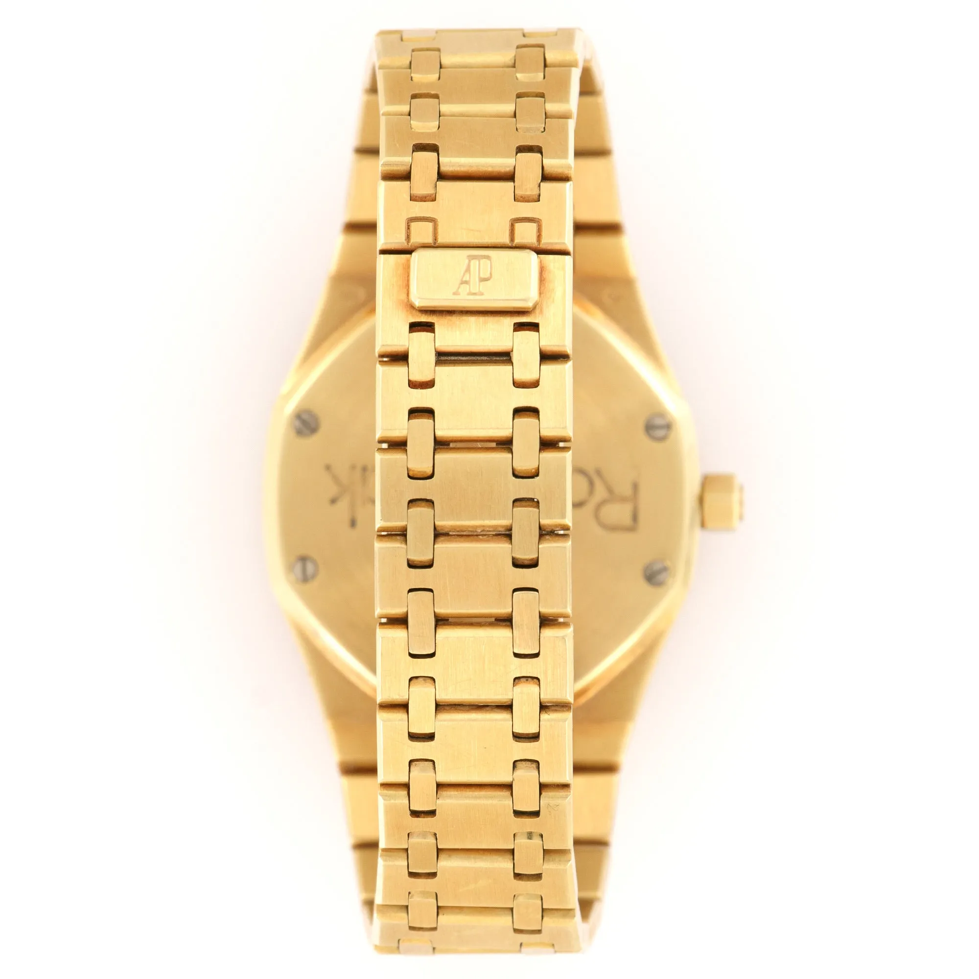 Audemars Piguet Yellow Gold Royal Oak Moonphase Day Date Watch