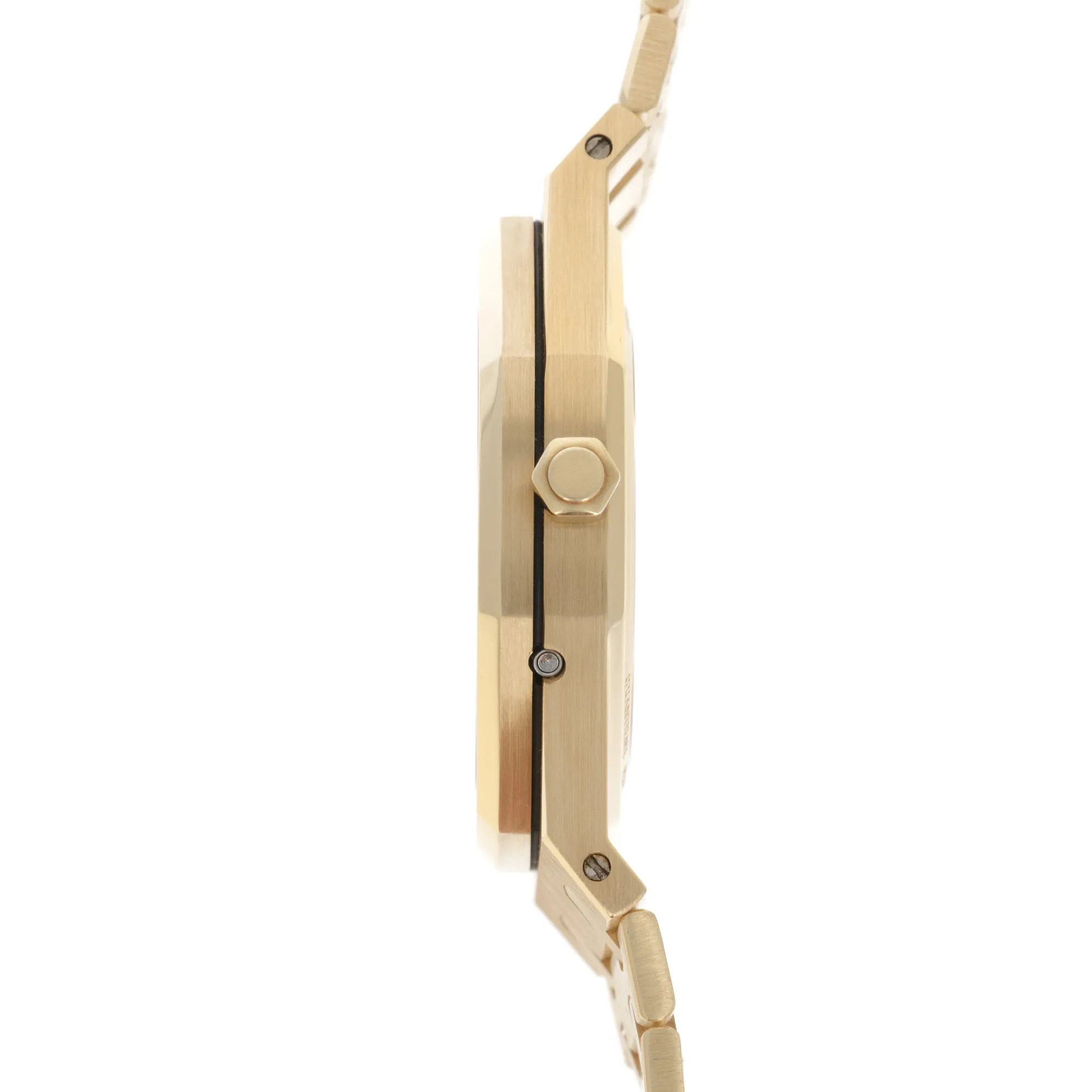 Audemars Piguet Yellow Gold Royal Oak Perpetual Calendar Skeleton Watch