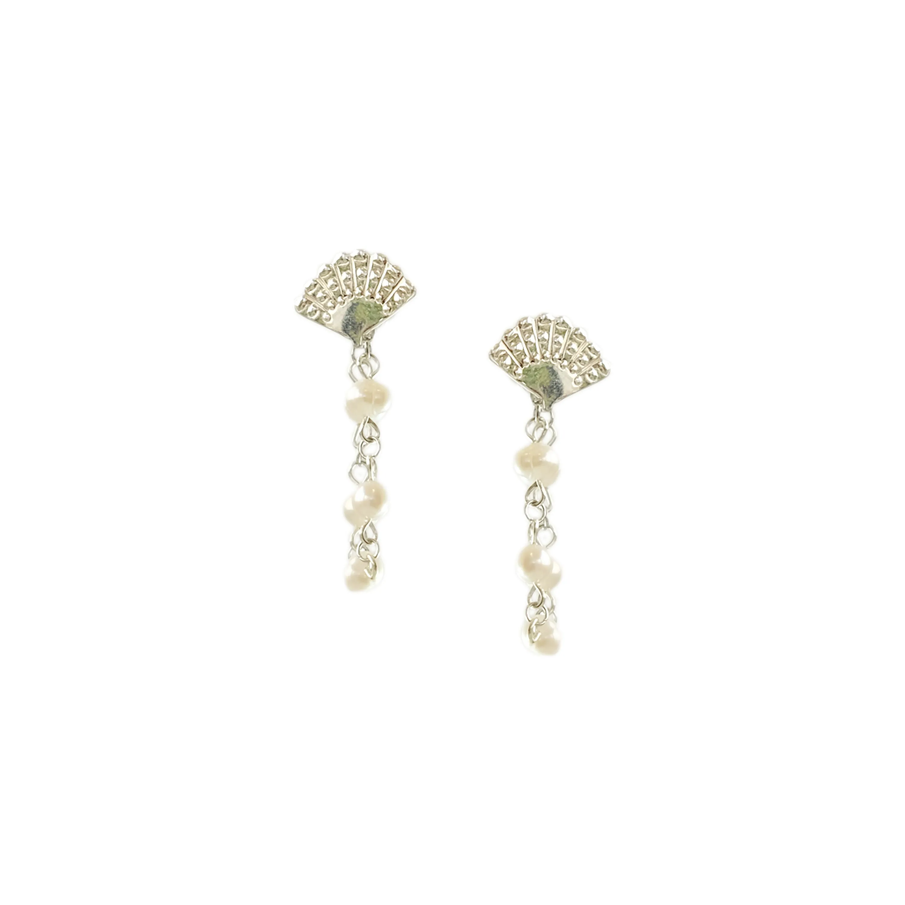 Aurita Stud Earrings in Sterling Silver
