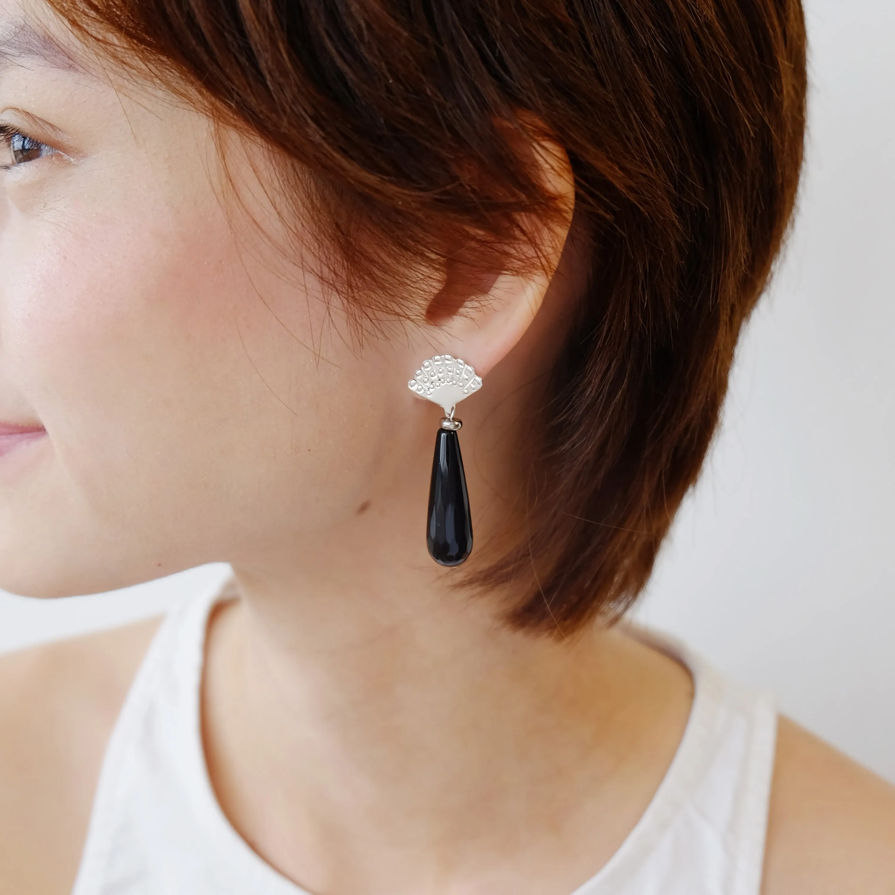 Aurita Stud Earrings in Sterling Silver