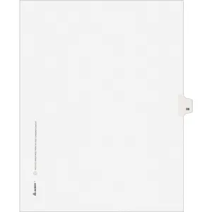 Avery® Individual Legal Dividers Allstate(R) Style, Letter Size, Side Tab #88 (82286)