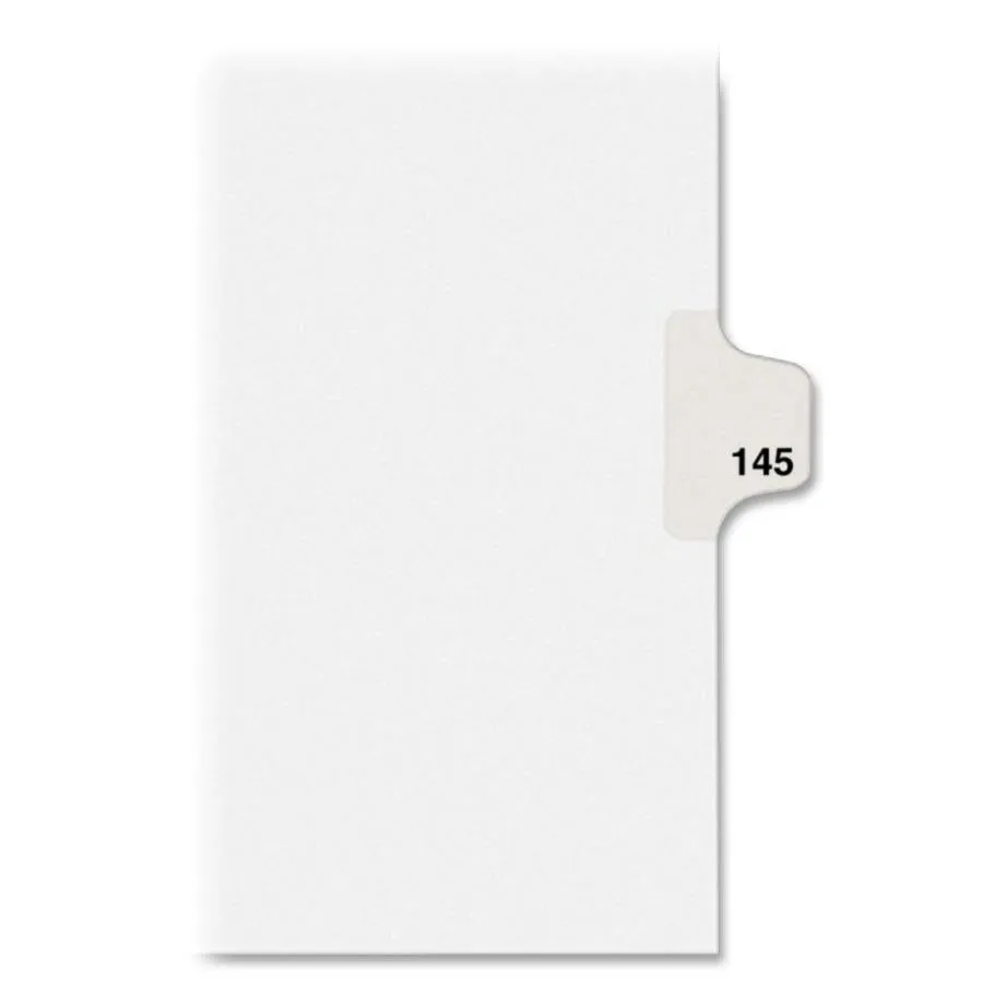 Avery® Individual Legal Dividers Avery® Style, Letter Size, Side Tab #145 (82361)