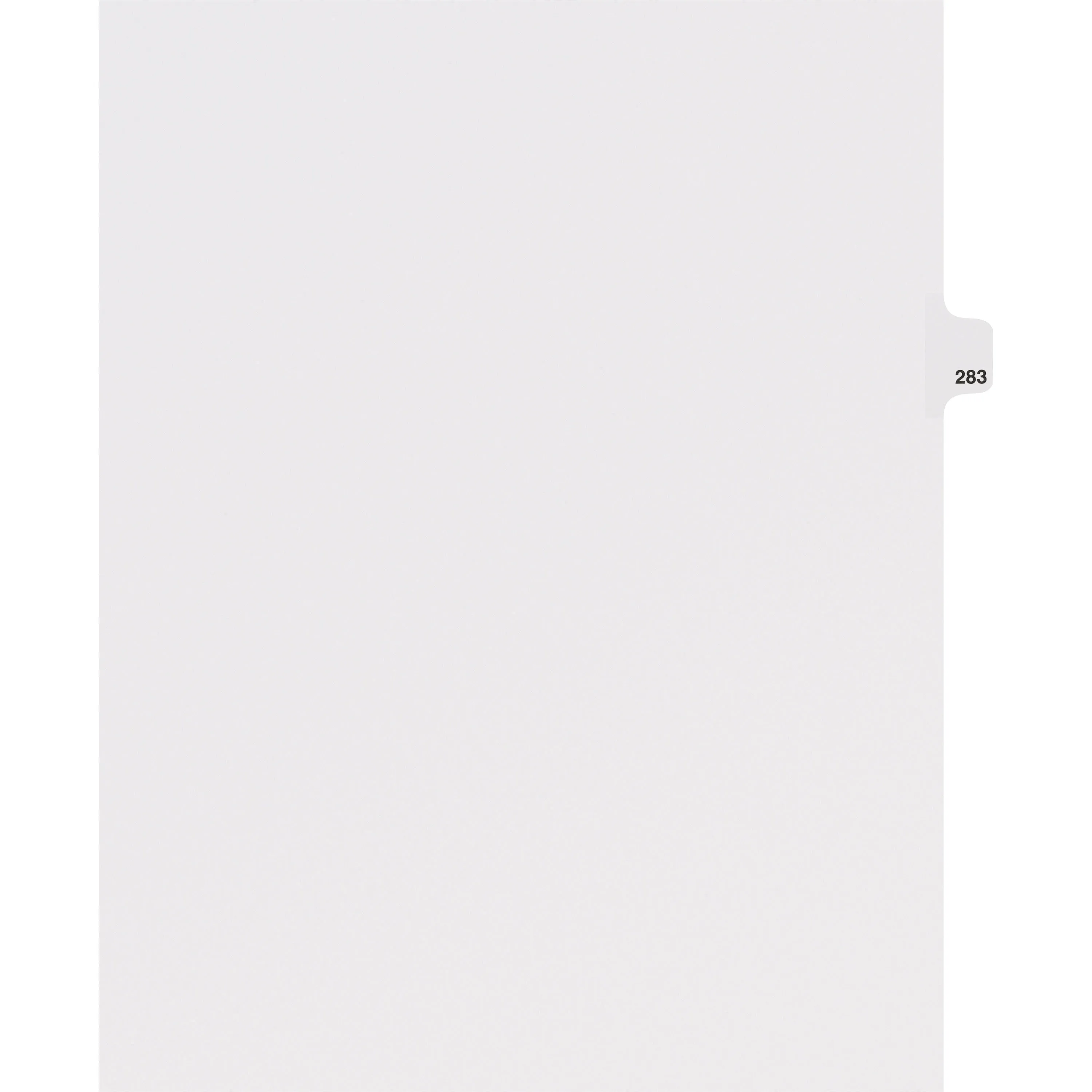 Avery® Side Tab Individual Legal Dividers