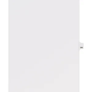 Avery® Side Tab Individual Legal Dividers