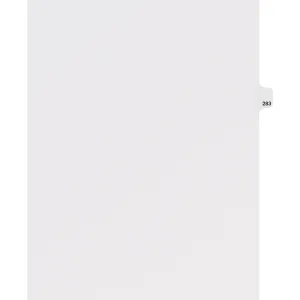 Avery® Side Tab Individual Legal Dividers