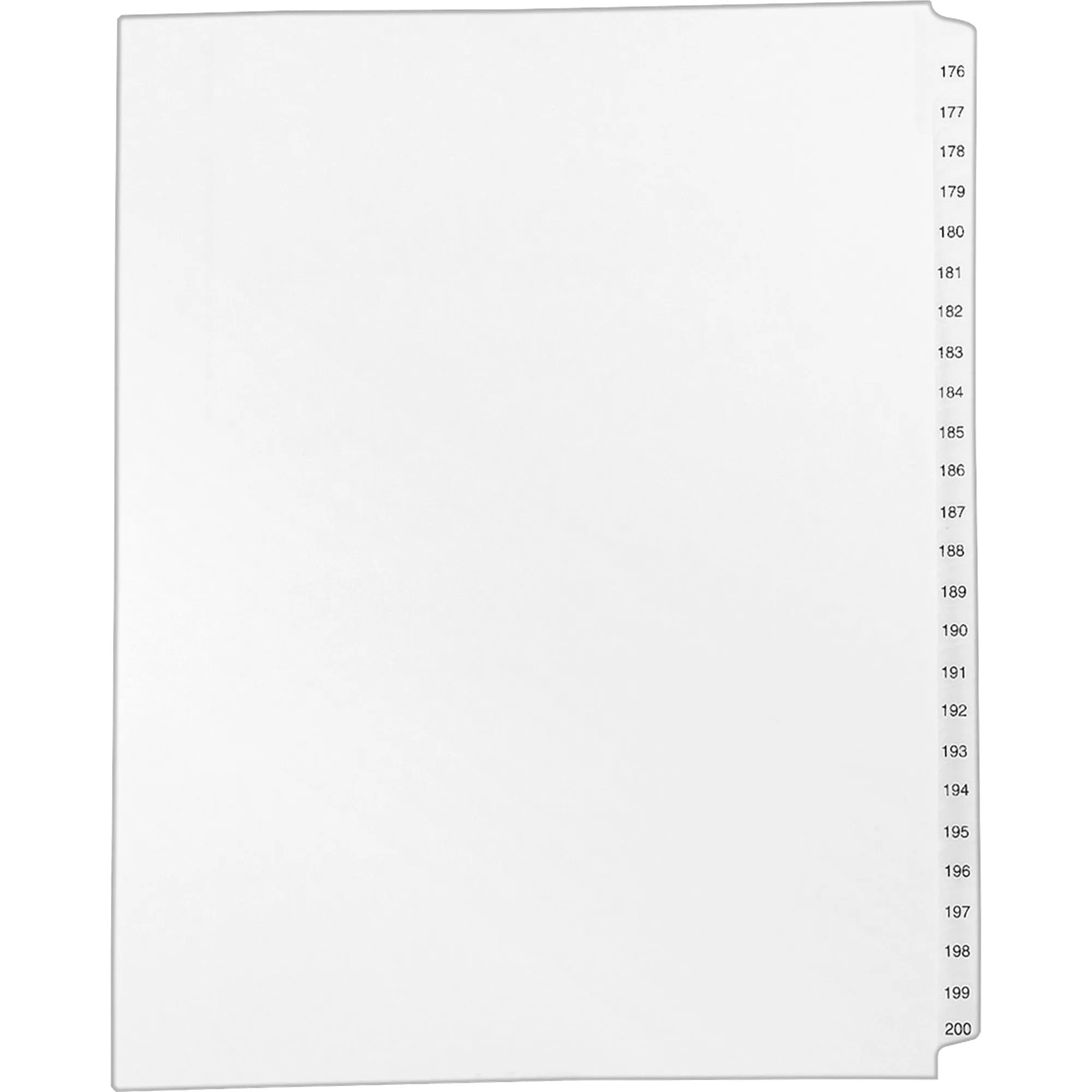 Avery® Standard Collated Legal Exhibit Divider Sets - Avery Style