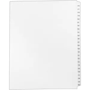 Avery® Standard Collated Legal Exhibit Divider Sets - Avery Style