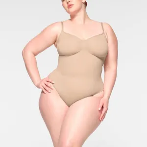 (B10) NEW SKIMS Shapewear Thong Bodysuit, Mica, Size 4X, NWOT