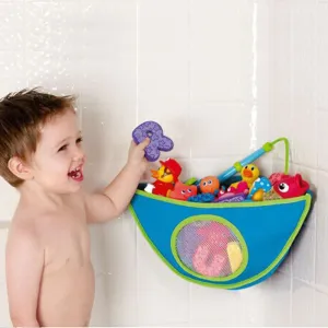 Baby care Home decoration organizer Baby Kids Bath Tub Waterproof Toy Hanging Storage Bag vacuum bags