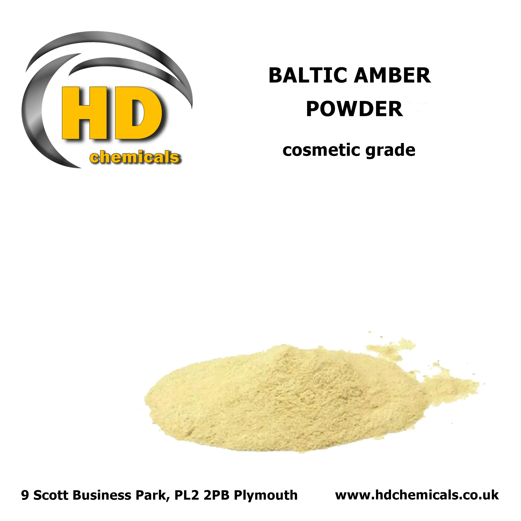 Baltic Amber Powder Cosmetic Grade