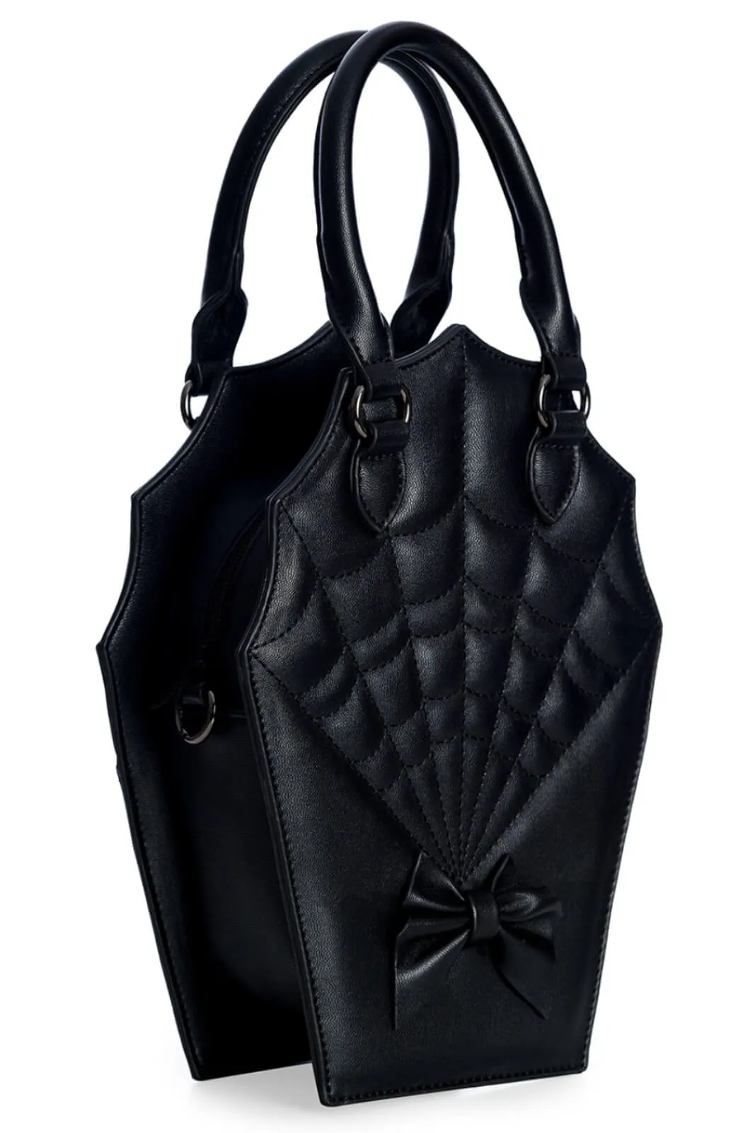 Banned Bow Gothic Spiderweb Ghoul Bag
