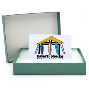 Beach House E-Gift Card For Online Shopping Only