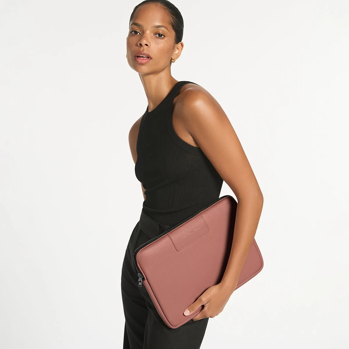 Before I Leave Laptop Case - Dusty Rose