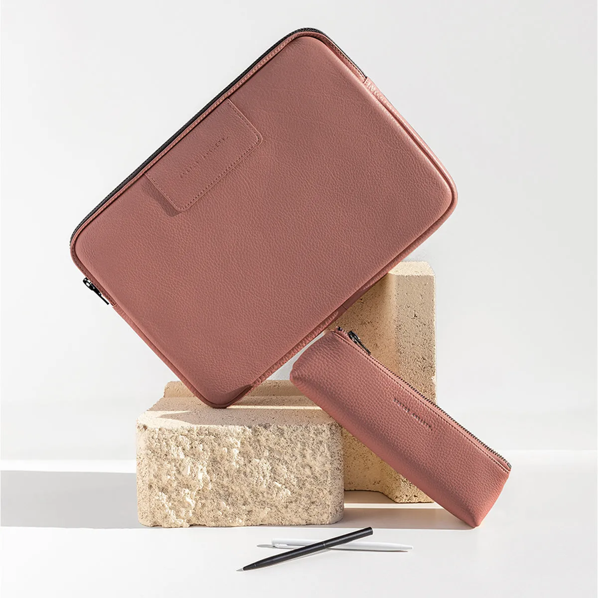 Before I Leave Laptop Case - Dusty Rose