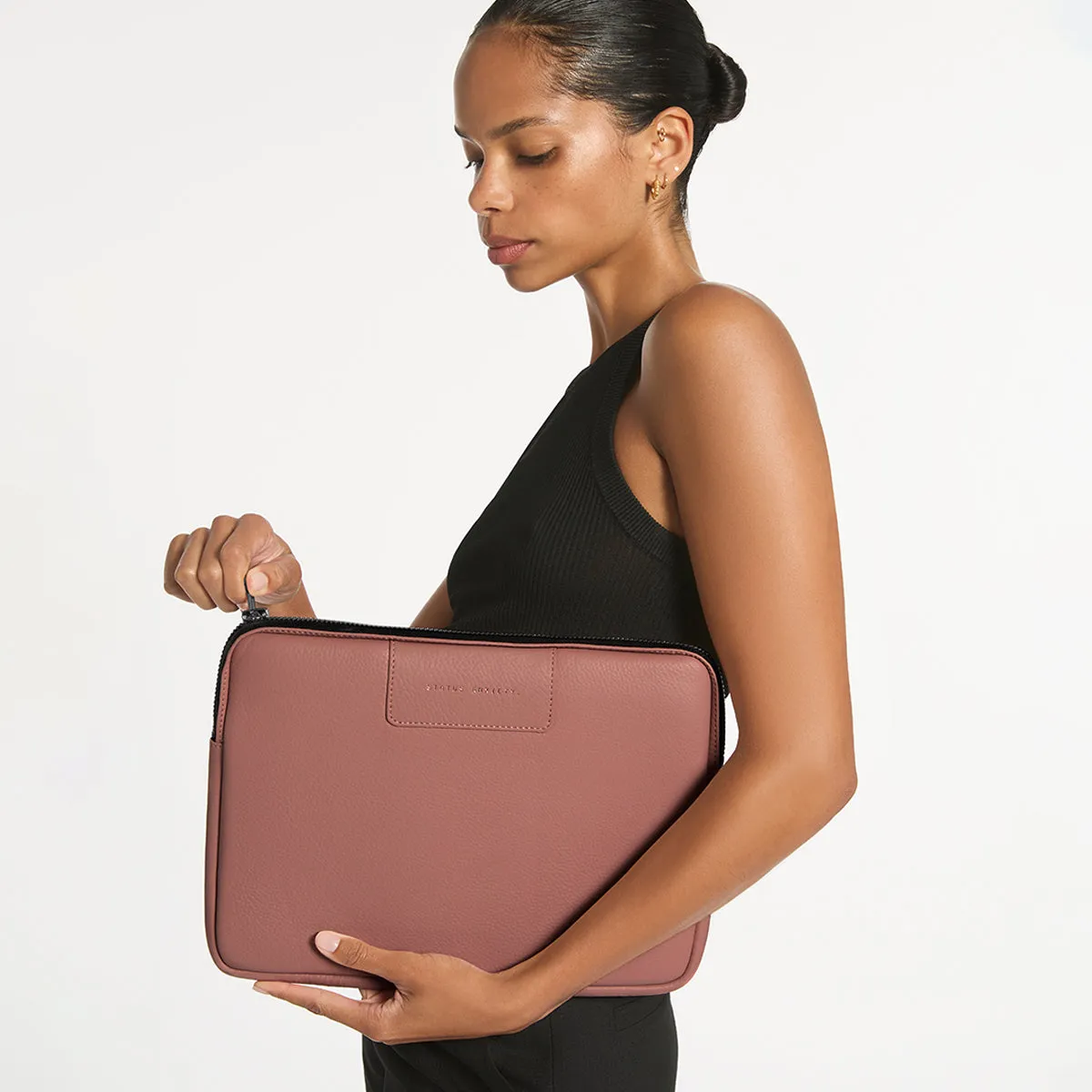 Before I Leave Laptop Case - Dusty Rose