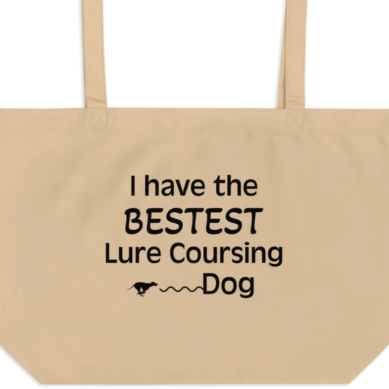 Bestest Lure Coursing Dog X-Large Tote/Shopping Bag