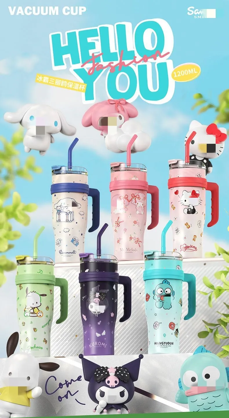 Big thermos cup 1200ml Large capacity