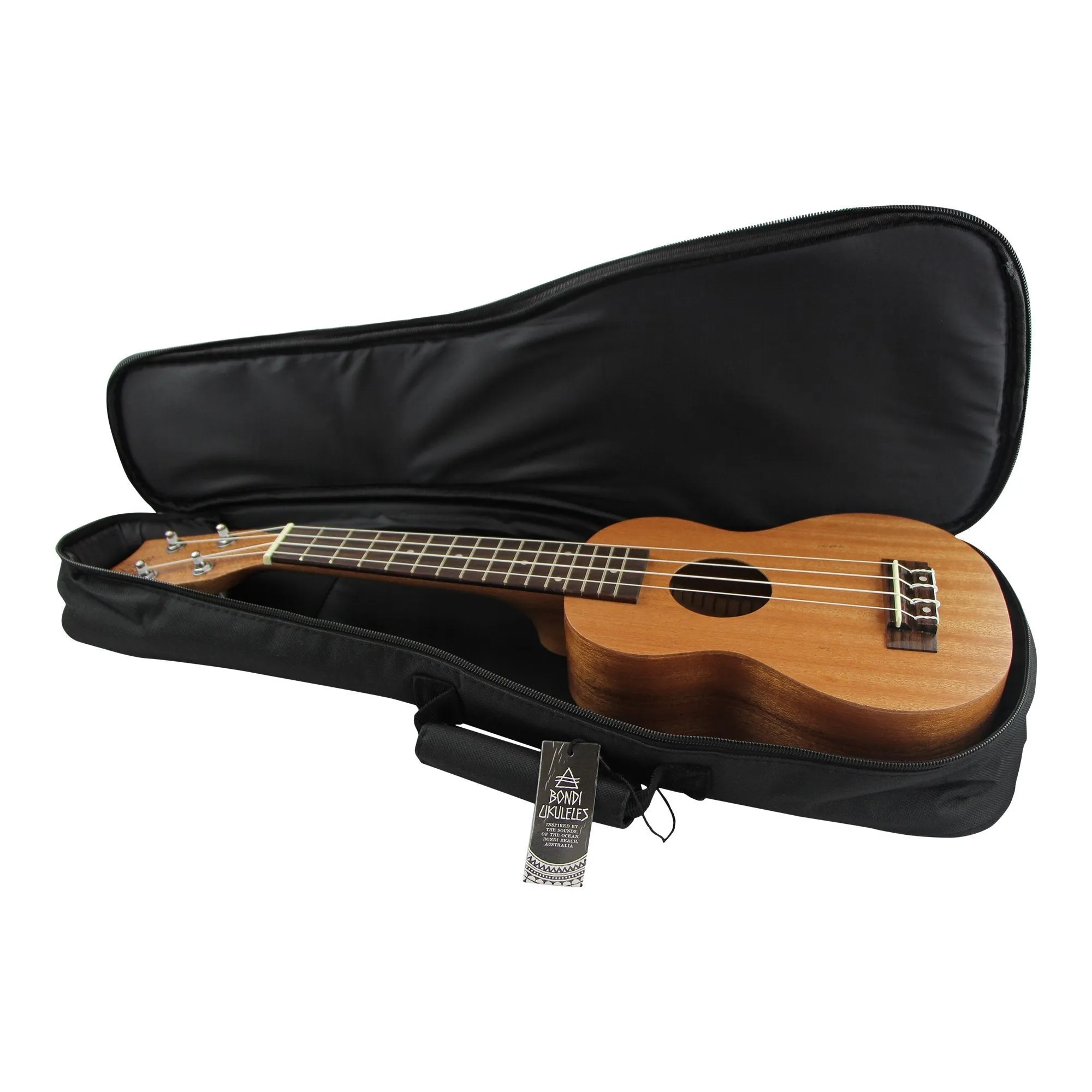 Bondi Midnight Deluxe Ukulele Gig Bag - Tenor Size